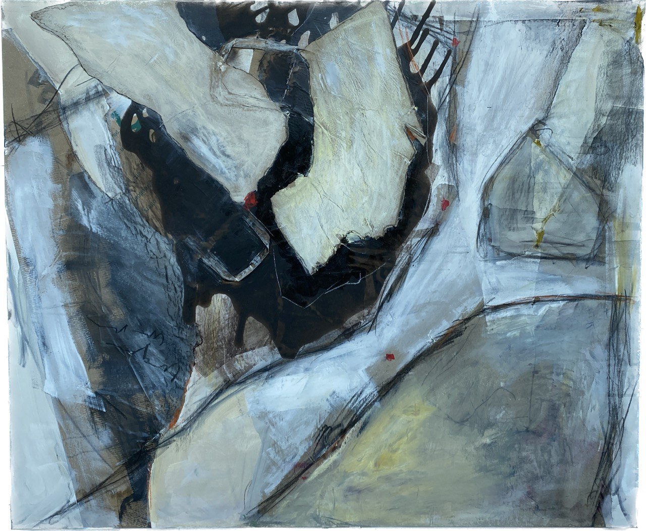 Den Weg gehen  100x120cm  1900.-