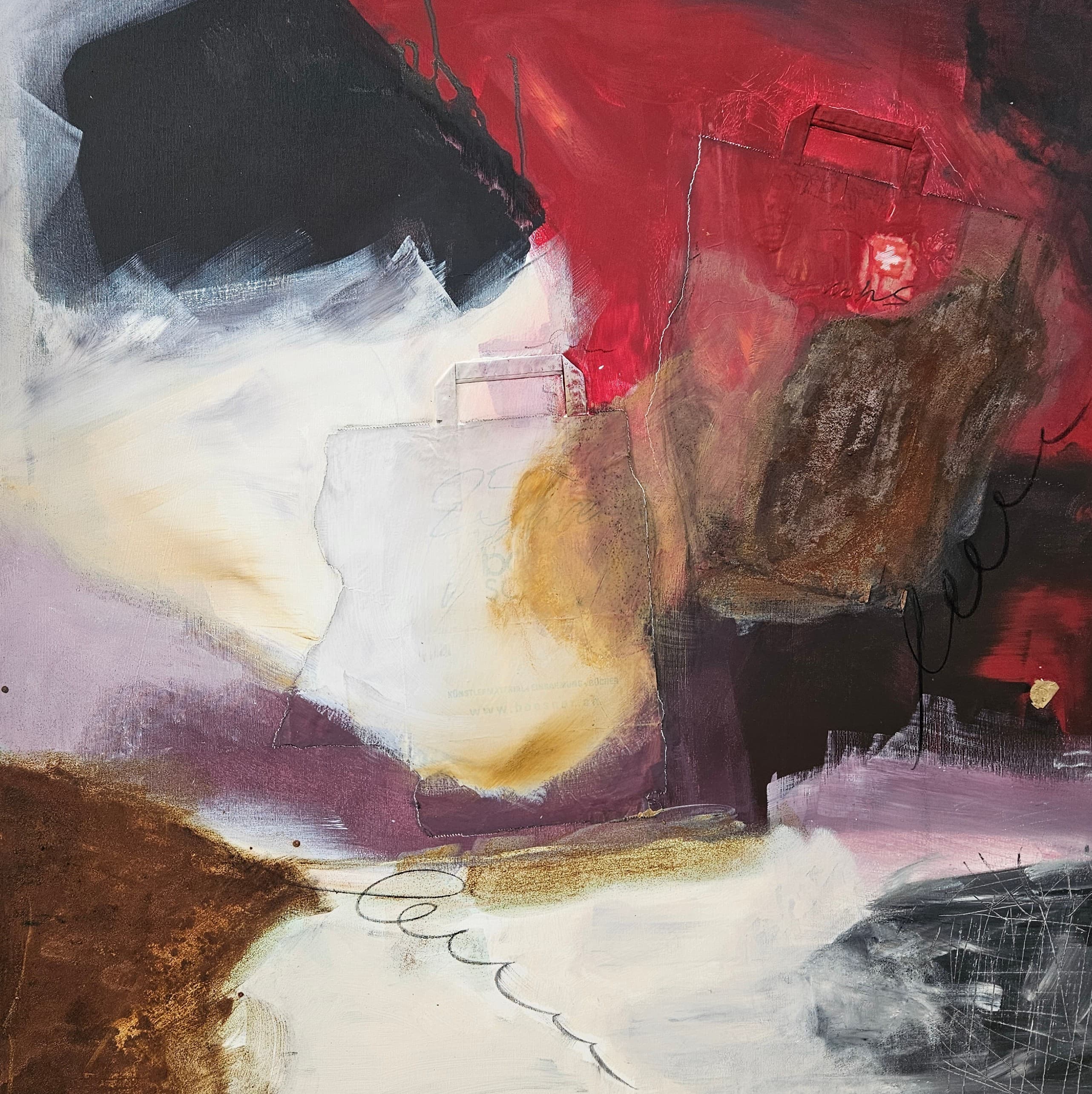 Heimatliebe I  100x100cm  1850.-