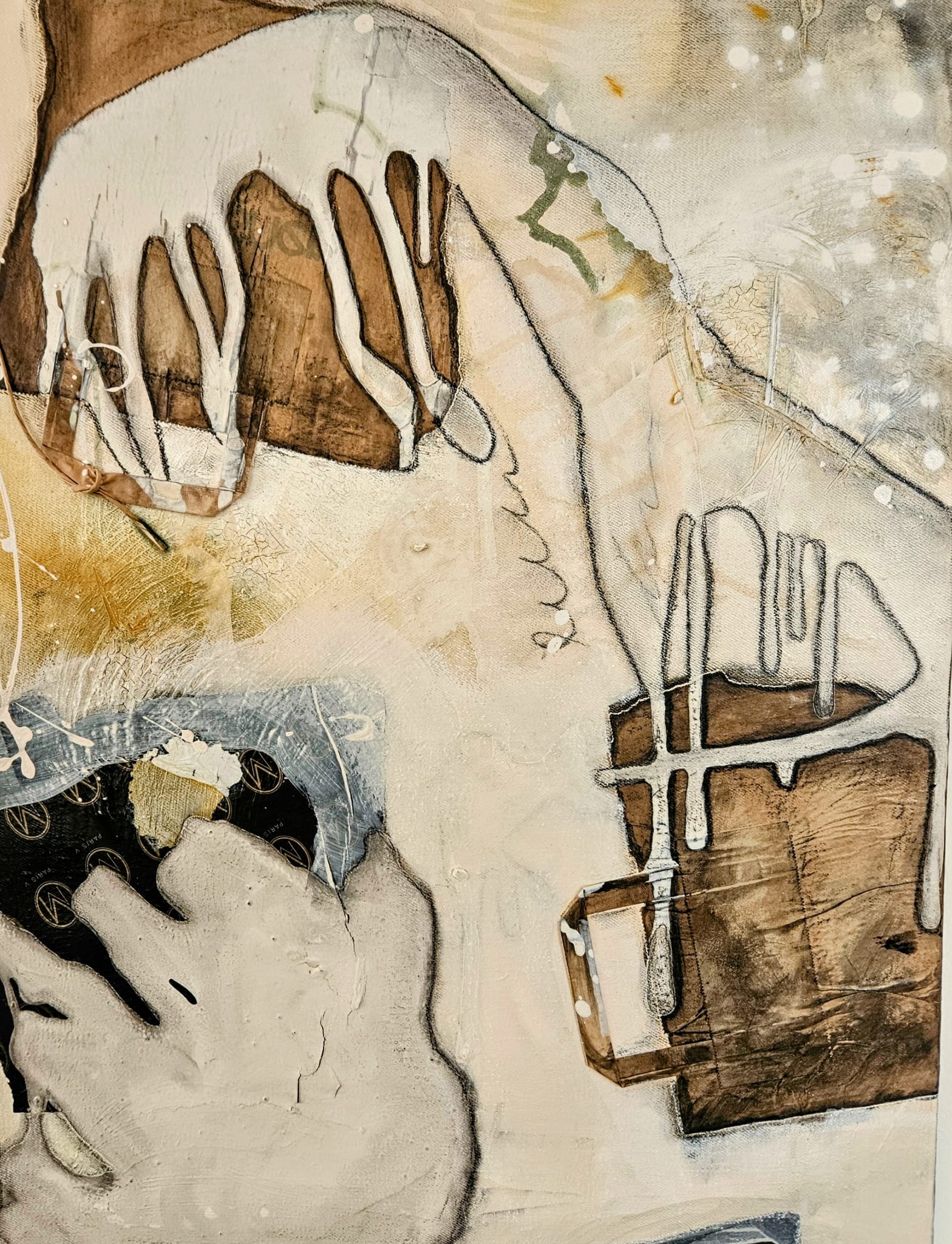 Flow I  80x60cm  1400.-/beide 2500.-