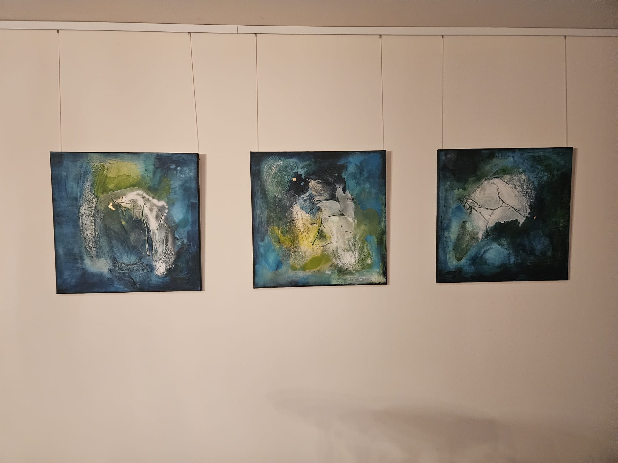 Mut, Aufrichtigkeit, Menschlichkeit  60x60cm  1900.-